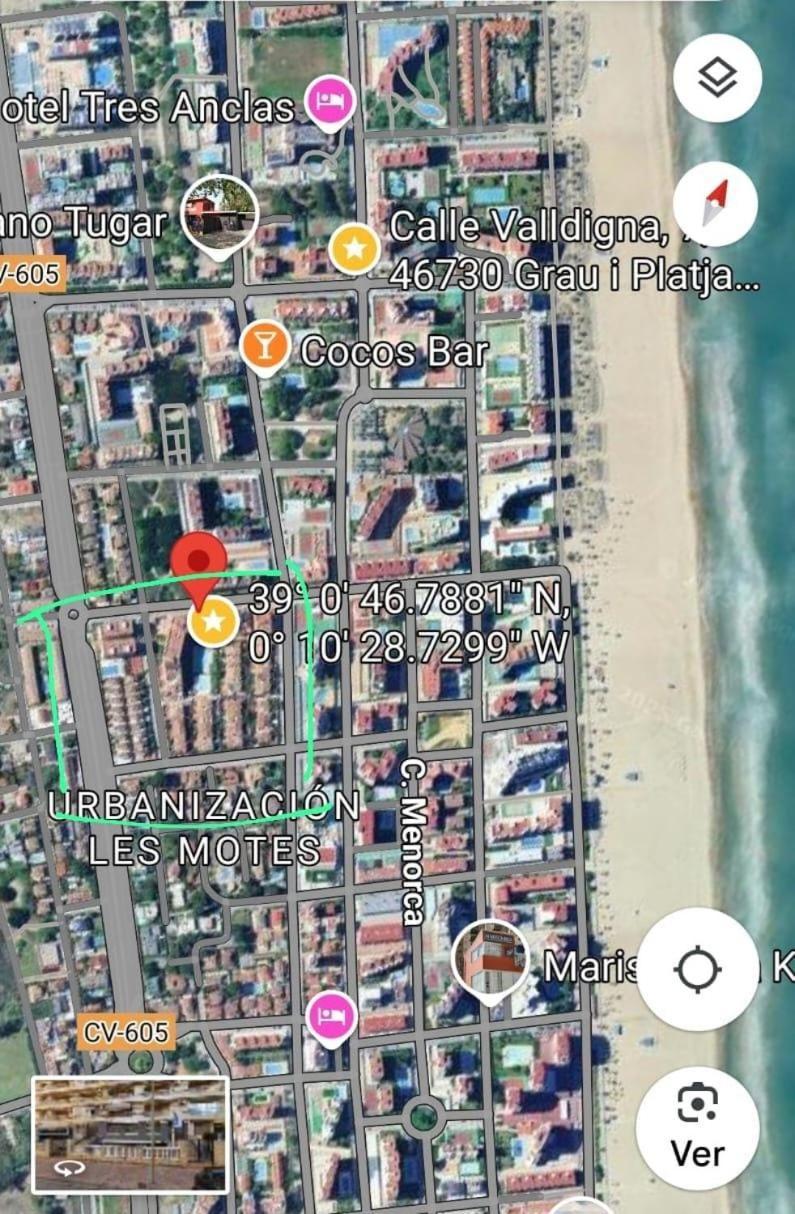 Playa de GandiaPlaya Gandia, Iris, Piscina Aa Y Wifiアパートメント エクステリア 写真